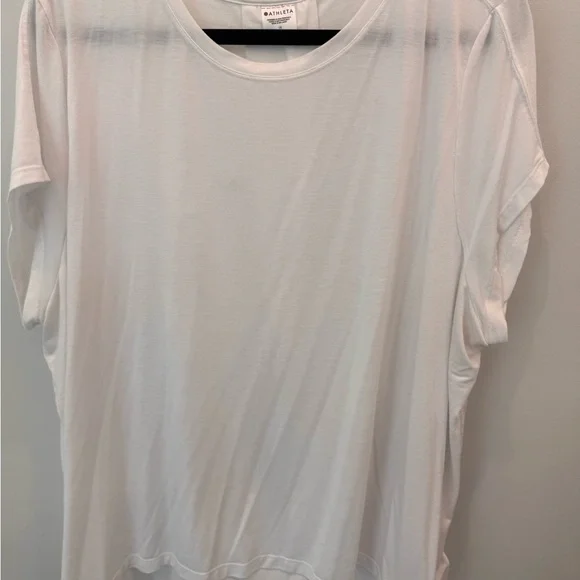 Athleta With Ease Tee White Women’s SZ 1X - Picture 4 of 7